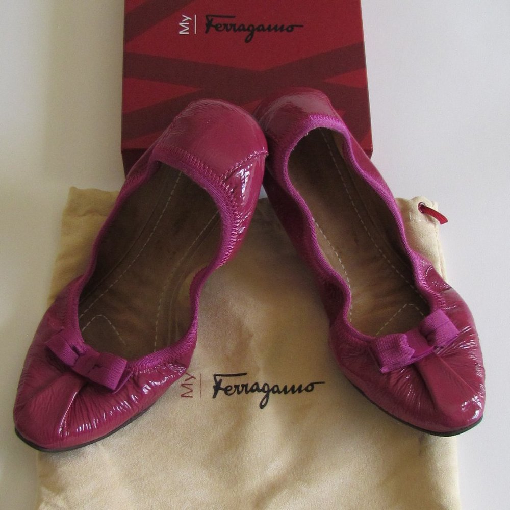 Salvatore Ferragamo My Joy Flats Size 8
